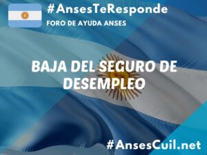 baja del seguro de desempleo 2936