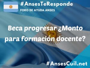 beca progresar monto para formacion docente 3217