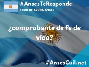 comprobante de fe de vida 4323