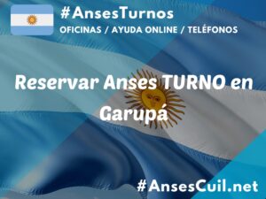 reservar anses turno en garupa 1736