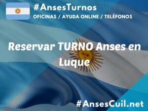 reservar turno anses en luque 1027