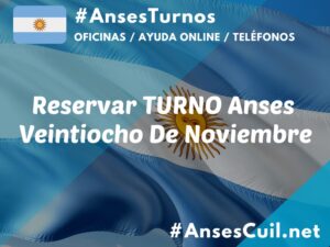 reservar turno anses veintiocho de noviembre 2024