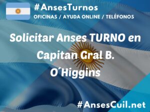 solicitar anses turno en capitan gral b ohiggins 852