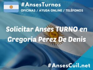 solicitar anses turno en gregoria perez de denis 2161