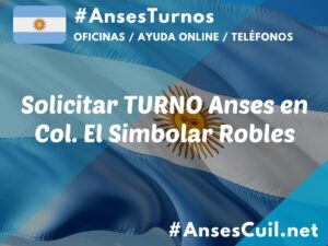 solicitar turno anses en col el simbolar robles 2368
