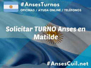 solicitar turno anses en matilde 2225
