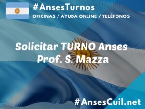 solicitar turno anses prof s mazza 1927
