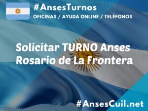 solicitar turno anses rosario de la frontera 1931
