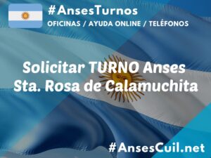solicitar turno anses sta rosa de calamuchita 1138